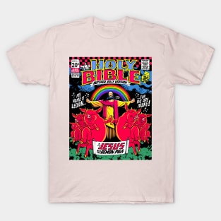 Jesus and the Demon Pigs T-Shirt